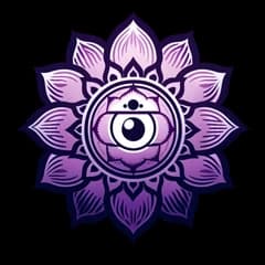 Crown chakra mandala