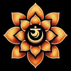 Sacral chakra mandala