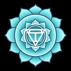 Throat chakra mandala